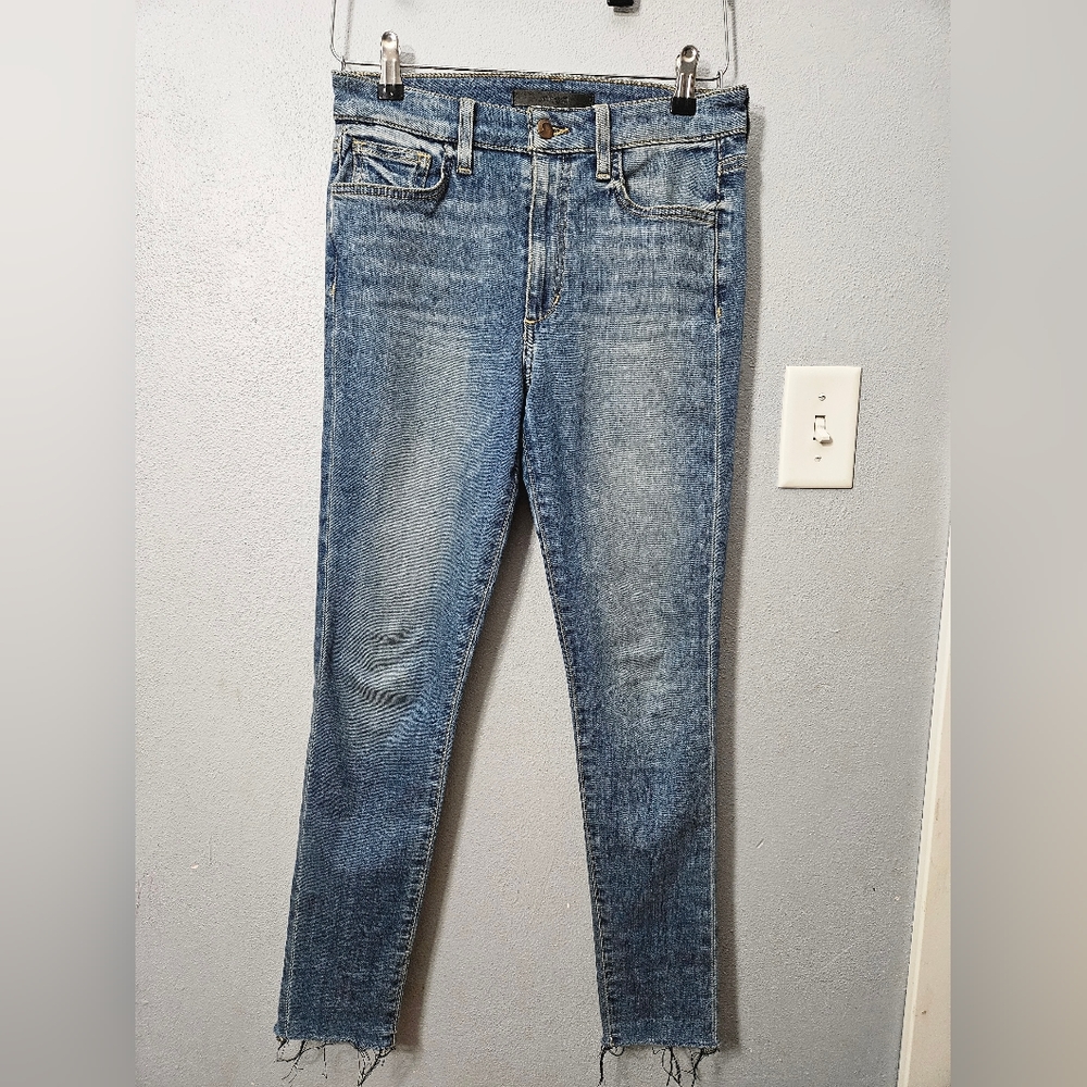 Joes Jeans The Charlie High Rise Skinny Ankle Raw Hem Women's 27